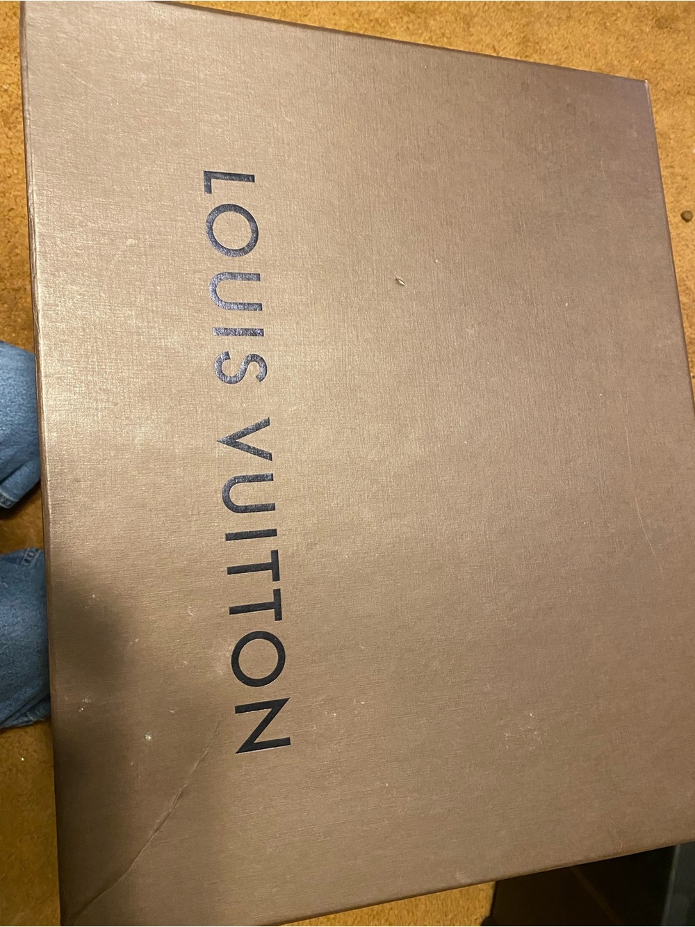 Louis Vuitton Brown Checkered Tote Bag with Leather Straps - Picture 7 of 14